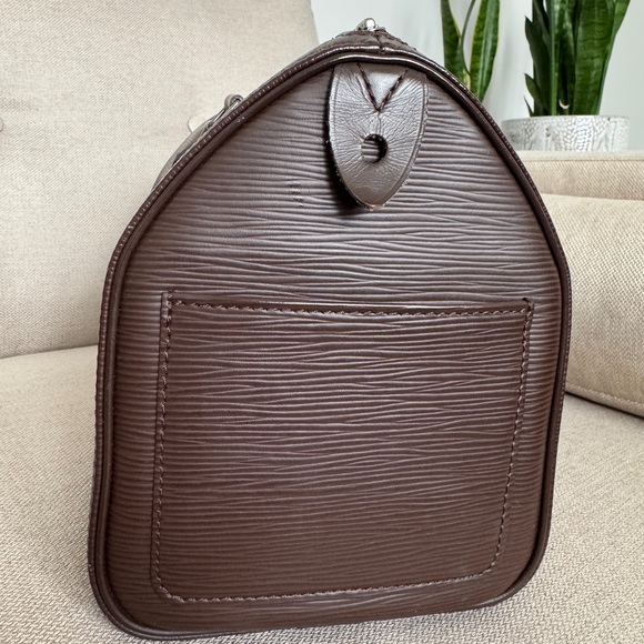 Louis Vuitton Speedy 25 Moka Brown Leather (Authentic) - Picture 12 of 16
